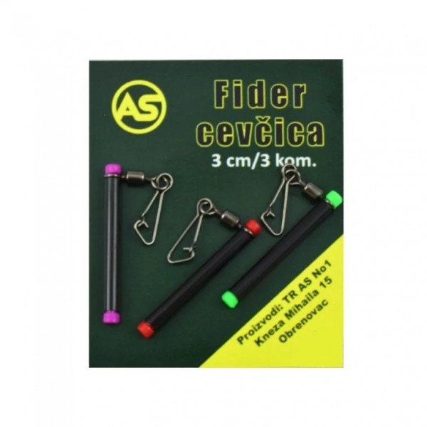AS Feeder cevčica 3cm (Ribolovački pribor) - www.eribolov.rs